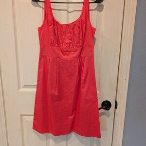 Hot Pink J Crew sleeveless dress